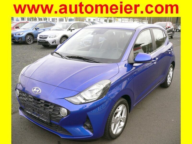 Blau Gebraucht 2022 Hyundai i10 Trend Kleinwagen | 14.990 € (Fairer Preis) - Bild 1/4