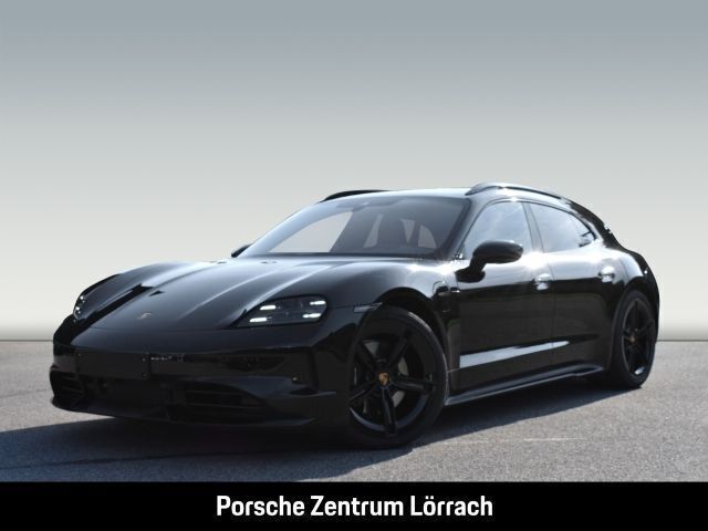 Tiefschwarzmetallic Gebraucht 2024 Porsche Taycan 4S Sport Turismo Limousine | 129.900 € - Bild 1/4