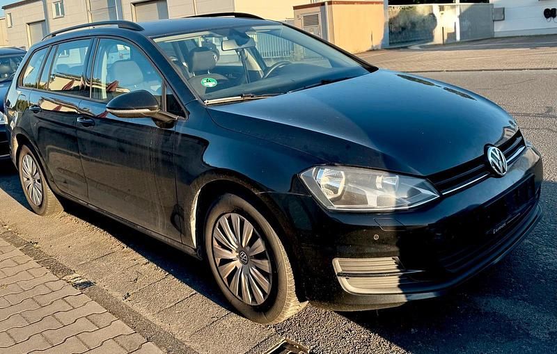 Schwarz Gebraucht 2014 VW Golf VII Kombi | 3.600 € (Superpreis) - Bild 1/4