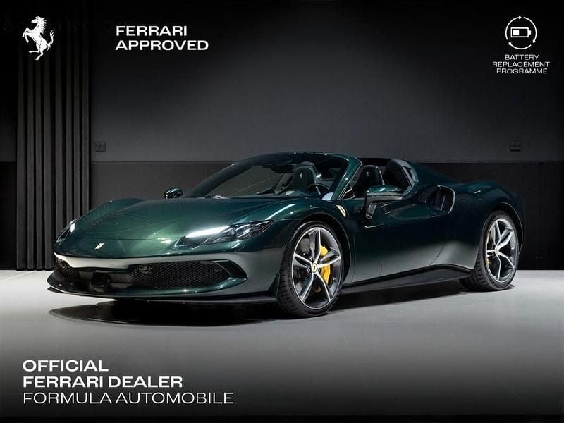 Neu Ferrari 296 829 PS (609 kW) 2025 Grün Cabrio