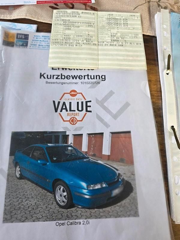 Gebraucht Opel Calibra 115 PS (84 kW) 1993 Blau Coupé