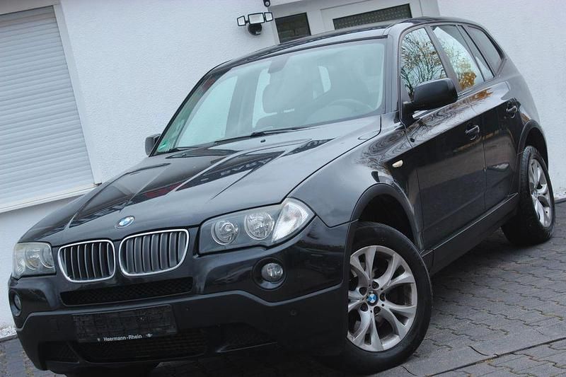 Schwarz Gebraucht 2009 BMW X3 Efficient Dynamics SUV | 4.400 € (Superpreis) - Bild 1/4