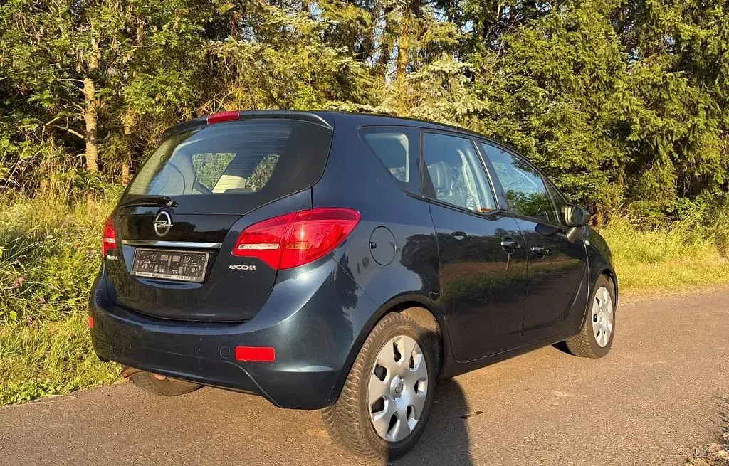 Gebraucht Opel Meriva Innovation 101 PS (74 kW) 2012 Blau Van / Kleinbus