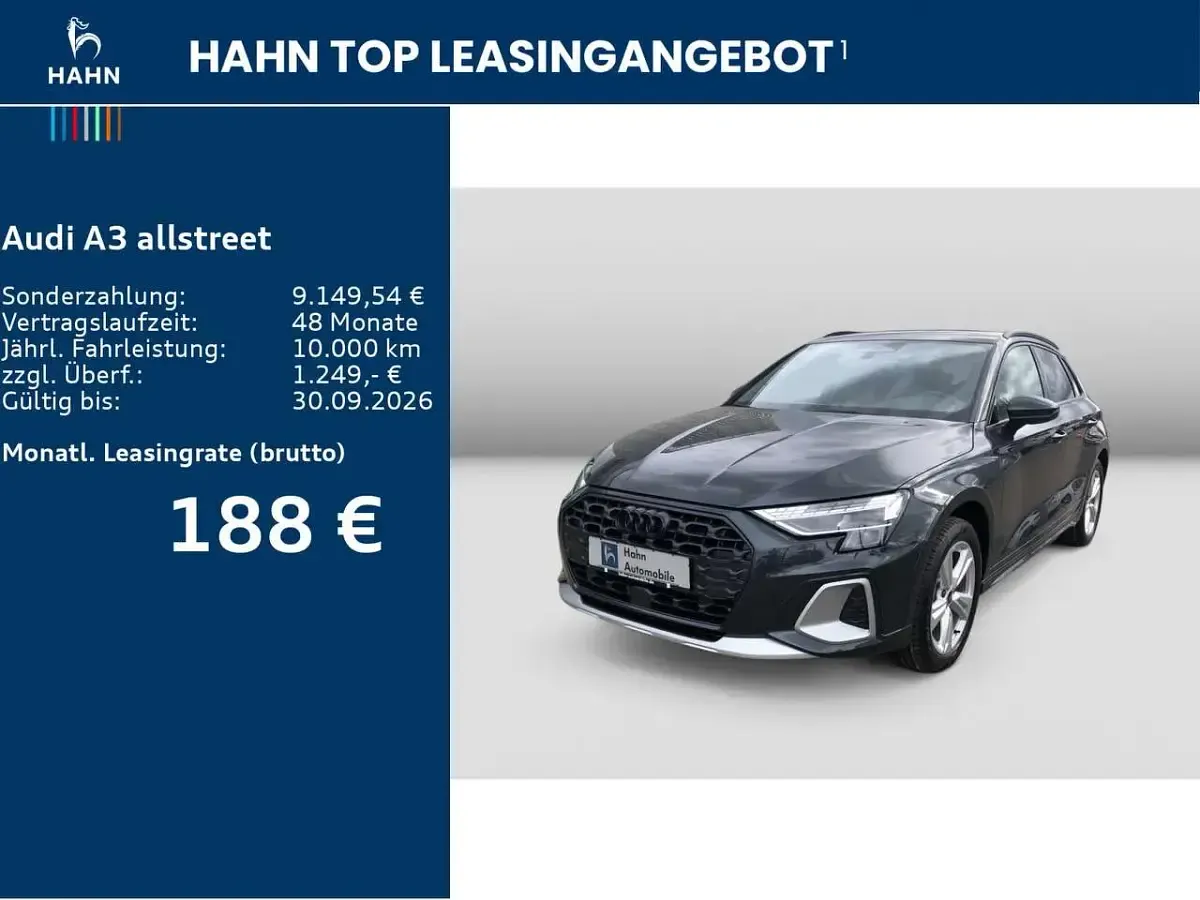 Neu Audi A3 Ambiente 150 PS (110 kW) 2025 Manhattangrau metallic Limousine