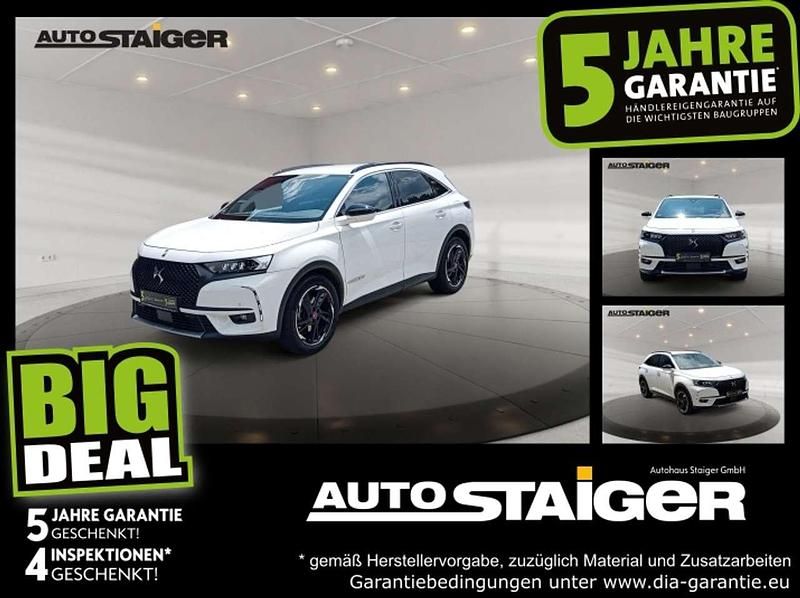 Lack weiss banquise/lackierung plat Gebraucht 2022 DS Automobiles DS7 Crossback Performance Line Plus SUV | 25.499 € (Superpreis) - Bild 1/4