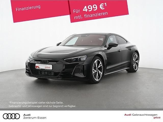 Mythosschwarz metallic Gebraucht 2022 Audi e-tron GT quattro Basis Limousine | 55.780 € (Superpreis) - Bild 1/4