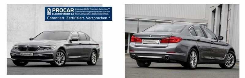 Grau Gebraucht 2019 BMW 530e iPerformance Limousine | 25.990 € (Superpreis) - Bild 1/4
