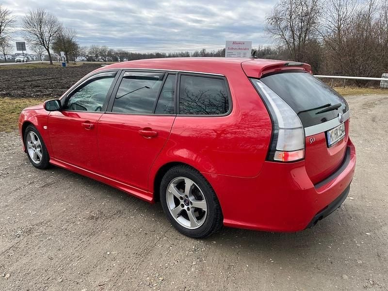 Gebraucht Saab 9-3 Aero 179 PS (131 kW) 2008 Rot Kombi