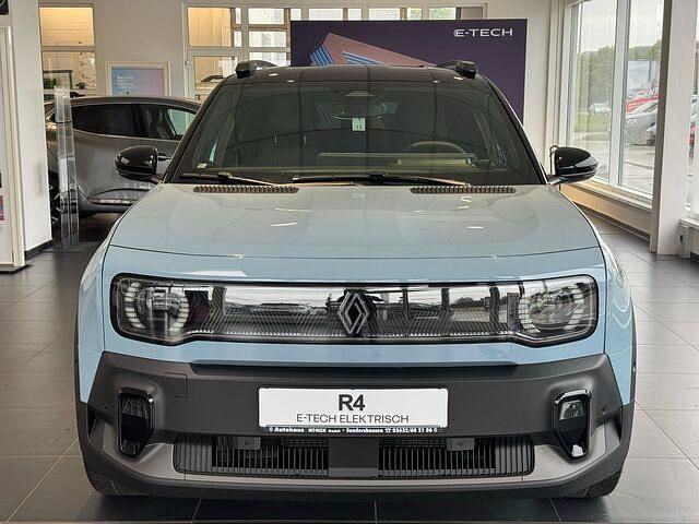 Neu Renault 4 E-Tech Iconic 77 kW (106 PS) 2025 Blau (kumulusblau& black pearlschwarz metall) SUV