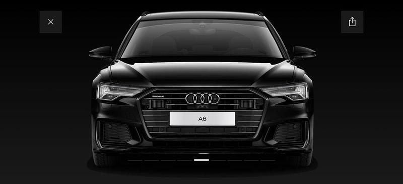 Schwarz Gebraucht 2021 Audi A6 S-Line Limousine | 35.990 € (Teuer) - Bild 1/4