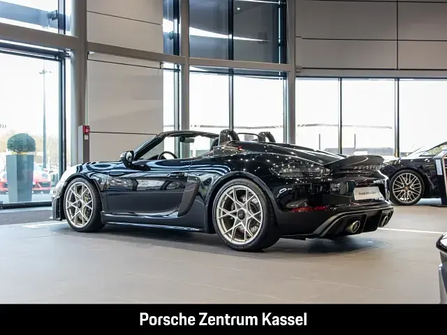 Neu Porsche 718 Spyder RS 500 PS (367 kW) 2026 Schwarz Cabrio