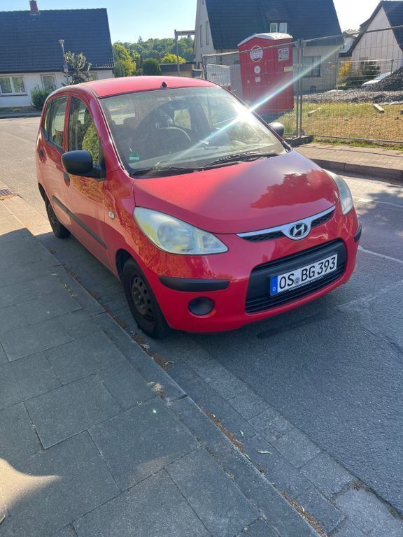 Rot Gebraucht 2009 Hyundai i10 Classic Kleinwagen | 1.500 € (Guter Preis) - Bild 1/4