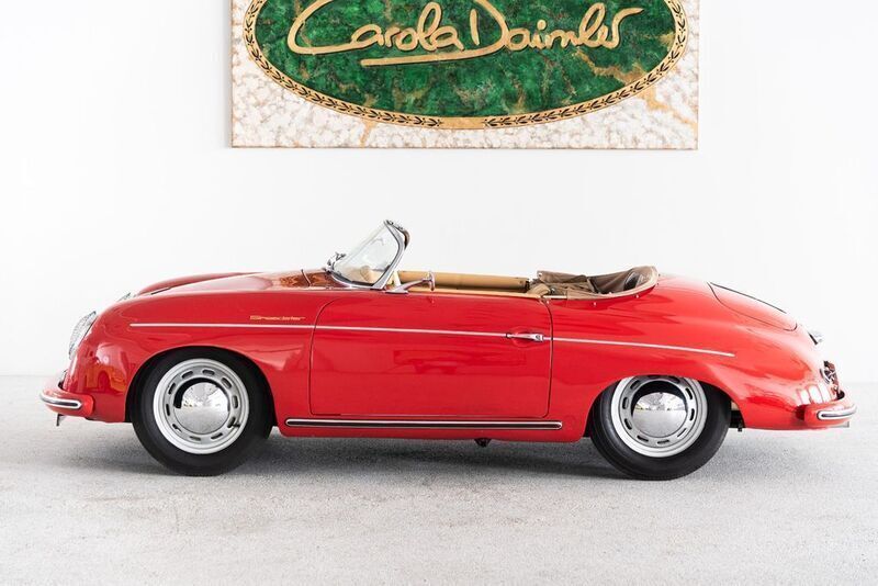 Gebraucht Porsche 356 54 PS (39 kW) 1955 Rot Cabrio