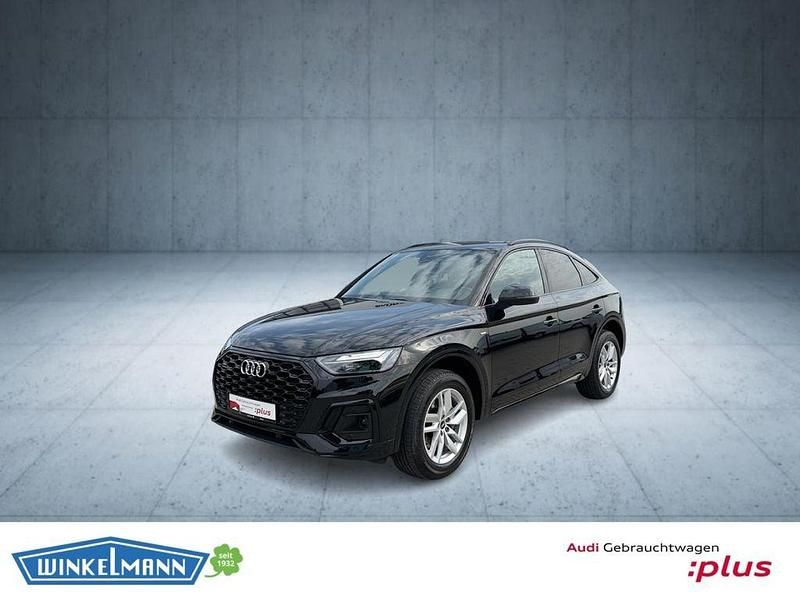 Mythosschwarz metallic Gebraucht 2022 Audi Q5 Sportback Design SUV | 32.450 € (Fairer Preis) - Bild 1/4