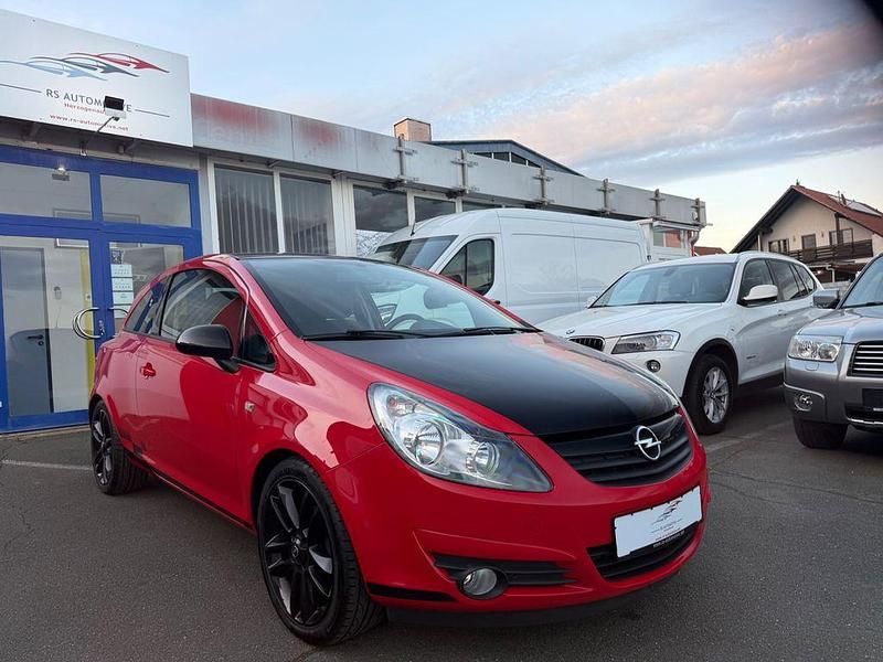 Gebraucht Opel Corsa Edition 101 PS (74 kW) 2010 Rot Kleinwagen