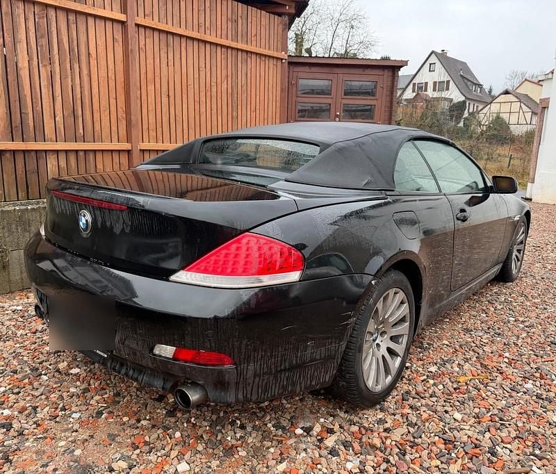 Gebraucht BMW 645 Cabriolet 2004 Schwarz Cabrio