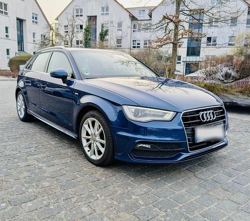 Gebraucht Audi A3 S-Line 150 PS (110 kW) 2015 Blau Kombi