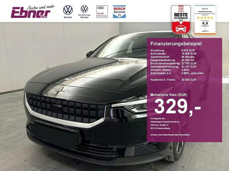 Schwarz Gebraucht 2021 Polestar 2 Limousine | 32.820 € (Guter Preis) - Bild 1/4