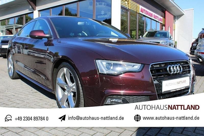 Violet Gebraucht 2015 Audi A5 S-Line Coupé | 11.850 € (Superpreis) - Bild 1/4
