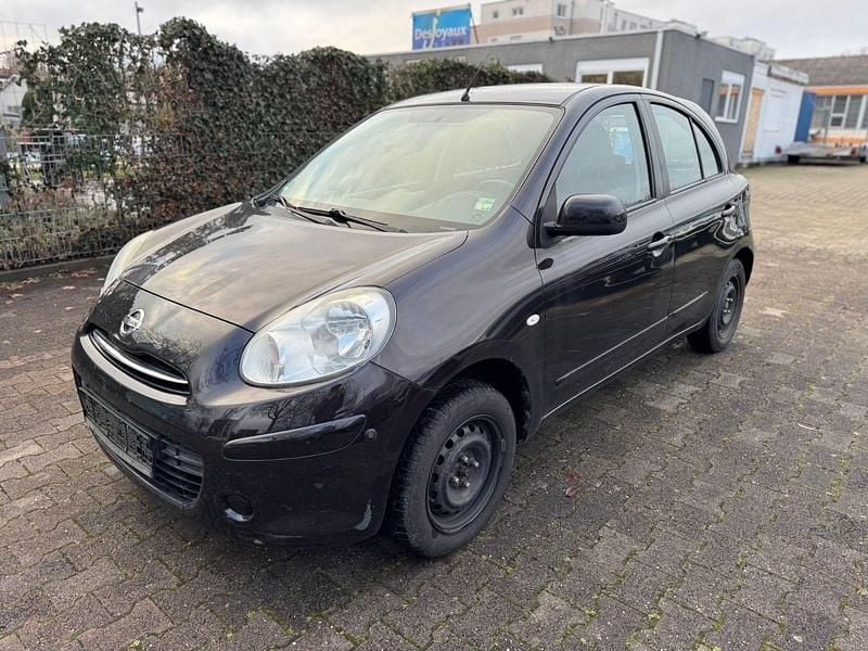 Schwarz Gebraucht 2012 Nissan Micra Kleinwagen | 5.800 € - Bild 1/4