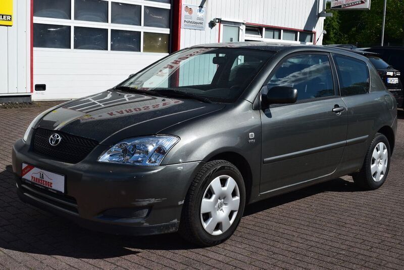 Grau Gebraucht 2002 Toyota Corolla Limousine | 1.990 € (Superpreis) - Bild 1/4
