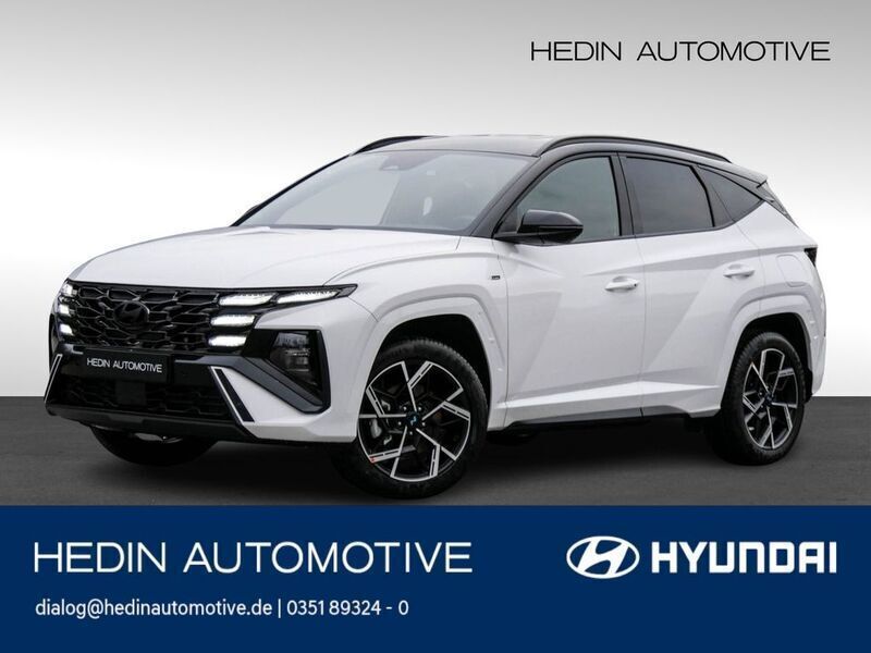 Schwarz Gebraucht 2024 Hyundai Tucson N Line SUV | 37.190 € (Etwas zu teuer) - Bild 1/3