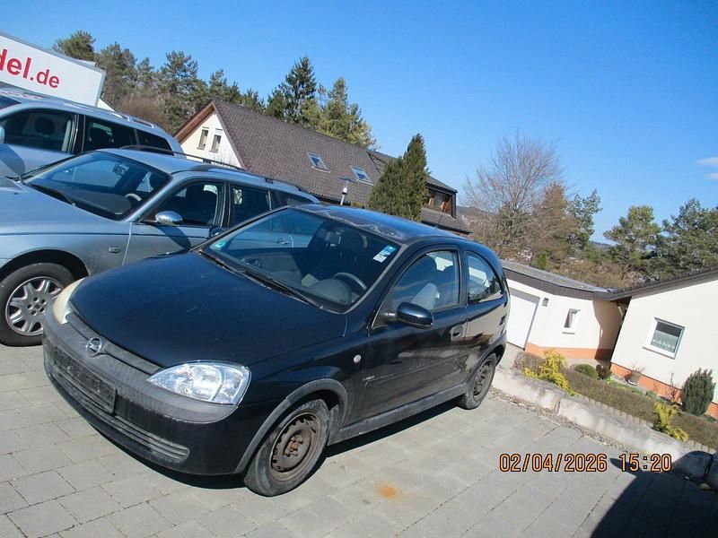 Gebraucht Opel Corsa 75 PS (55 kW) 2002 Schwarz Kleinwagen