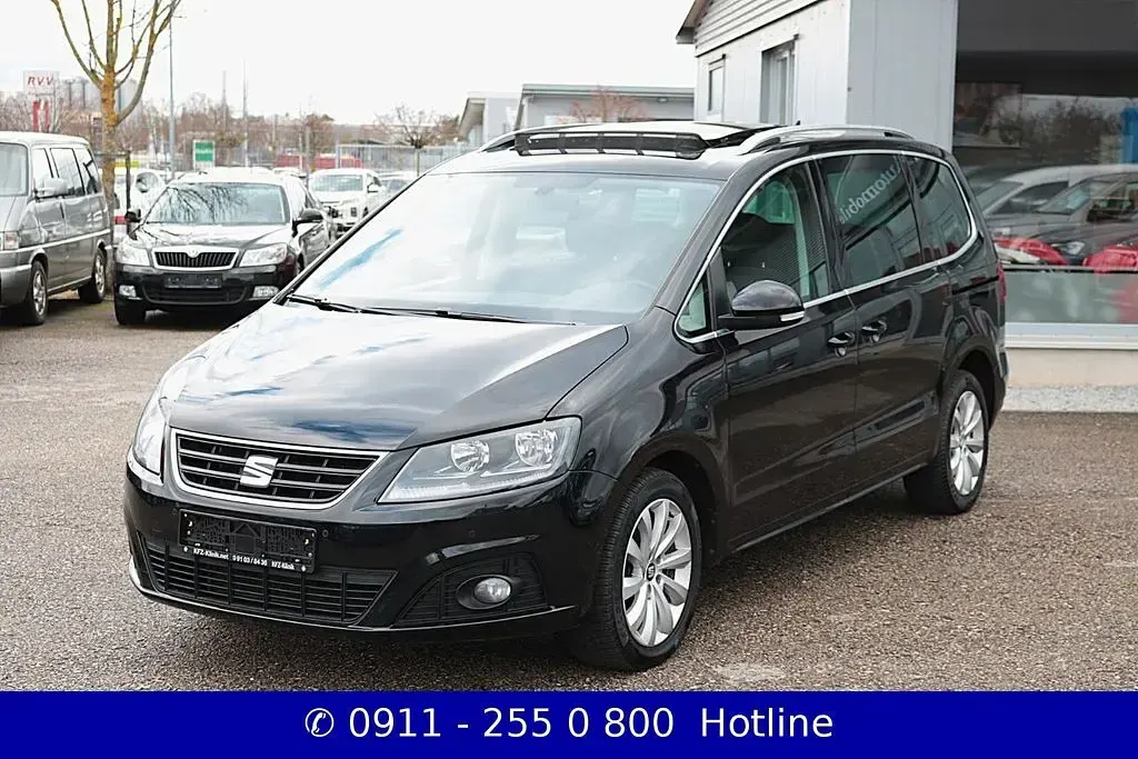 Gebraucht Seat Alhambra Style 150 PS (110 kW) 2018 Schwarz Van / Kleinbus