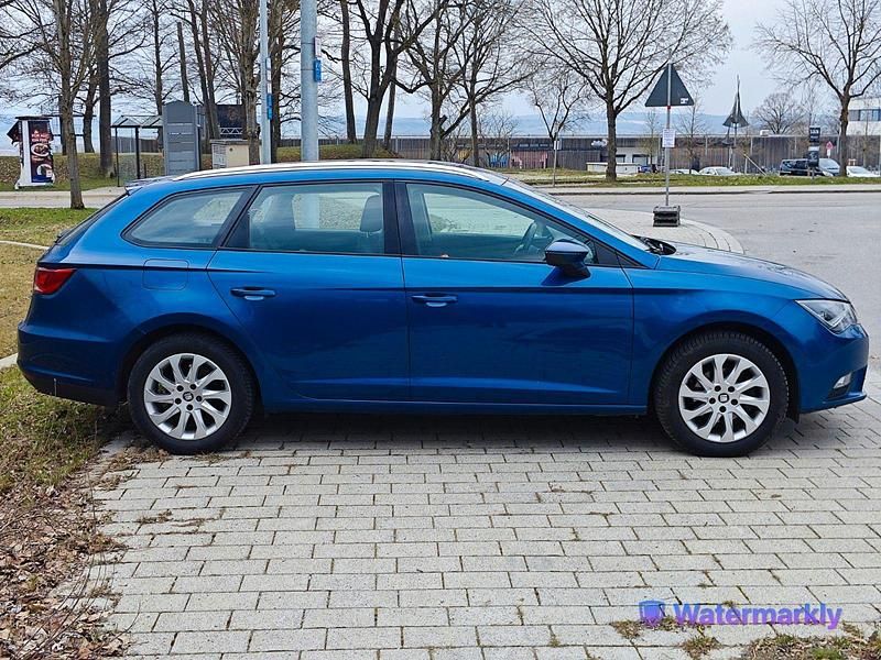 Gebraucht Seat Leon 110 PS (80 kW) 2015 Blau Kombi