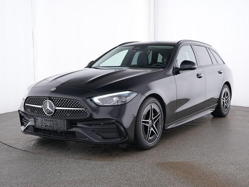 Schwarz Gebraucht 2024 Mercedes C200 Night Kombi | 41.480 € (Teuer) - Bild 1/4