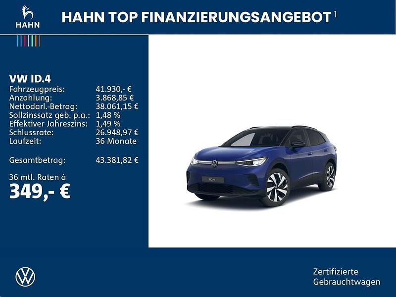 Second-hand VW ID.4 Pro 210 kW (286 CP) 2025 Albastru SUV