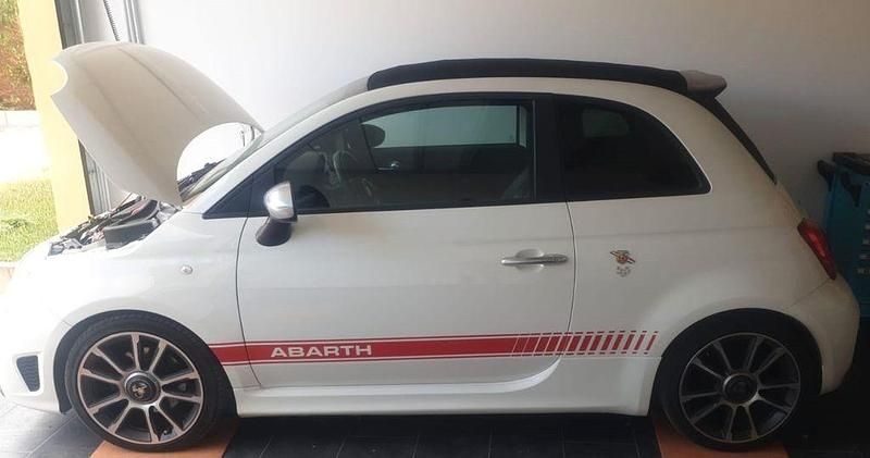 Gebraucht Abarth 595C Turismo 165 PS (121 kW) 2016 Weiß Cabrio