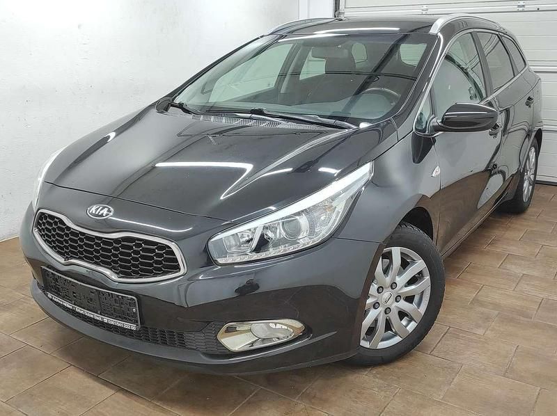 (1k) zilinaschwarz met. Gebraucht 2014 Kia Ceed Sportswagon Kombi | 6.999 € (Guter Preis) - Bild 1/4