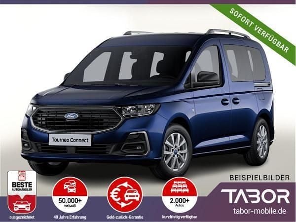 Blau (midnight blue metallic) Gebraucht 2023 Ford Tourneo Connect Titanium Van / Kleinbus | 27.987 € (Superpreis) - Bild 1/4