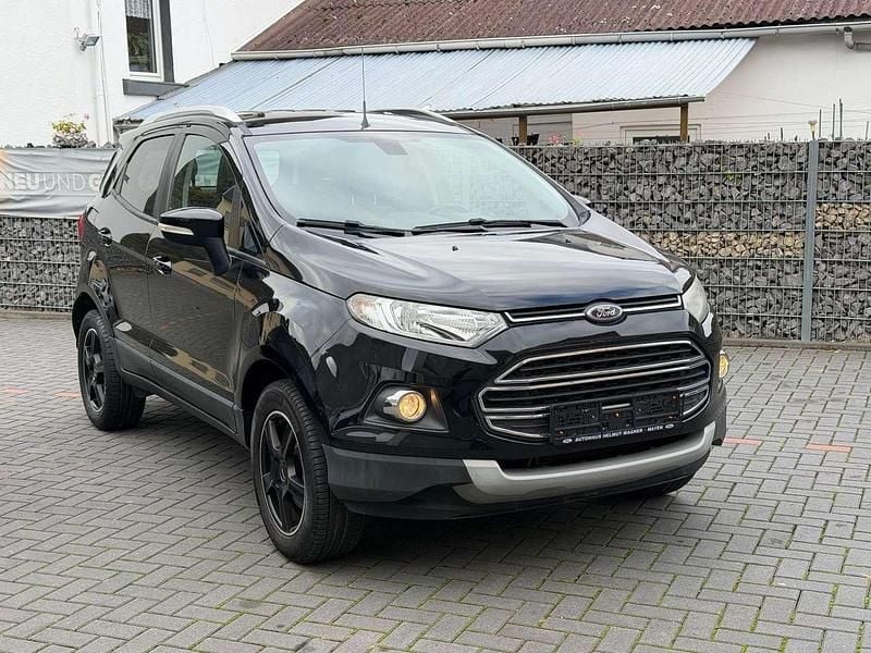 Schwarz Gebraucht 2017 Ford Ecosport Titanium SUV | 7.699 € (Superpreis) - Bild 1/3