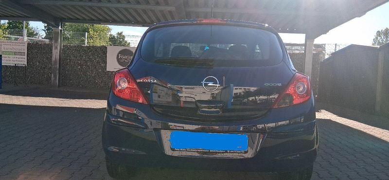 Gebraucht Opel Corsa 60 PS (44 kW) 2009 Blau Kleinwagen