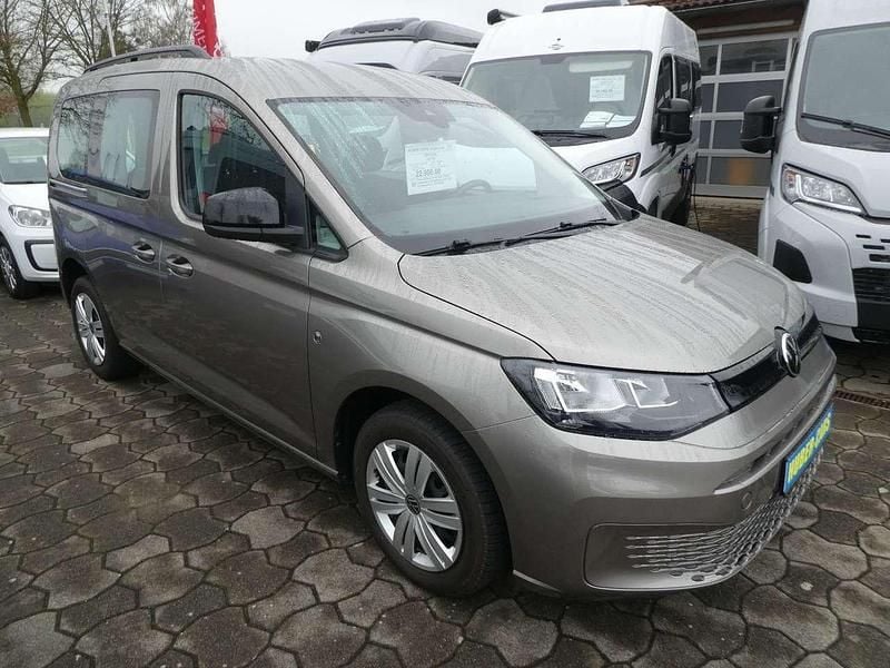 Gebraucht VW Caddy 122 PS (89 kW) 2021 Beige Van / Kleinbus