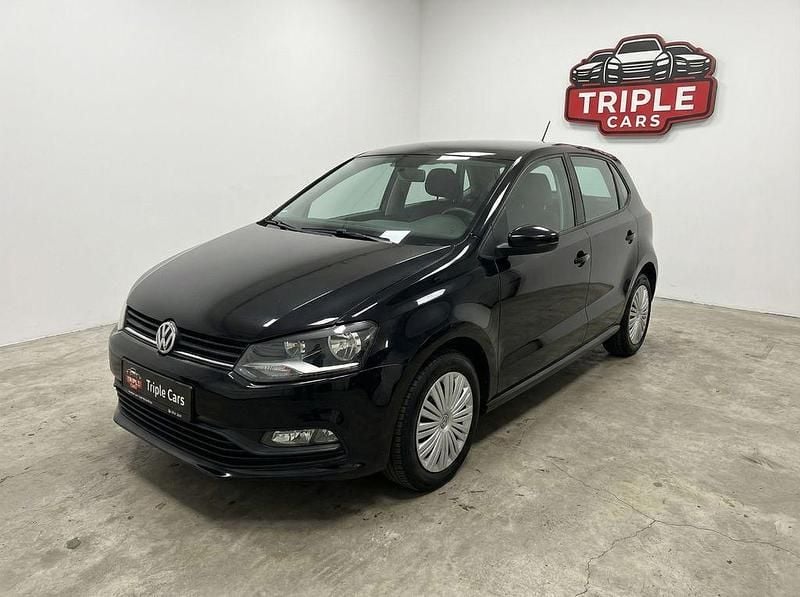 Schwarz Gebraucht 2015 VW Polo Trendline Kleinwagen | 6.999 € (Guter Preis) - Bild 1/4