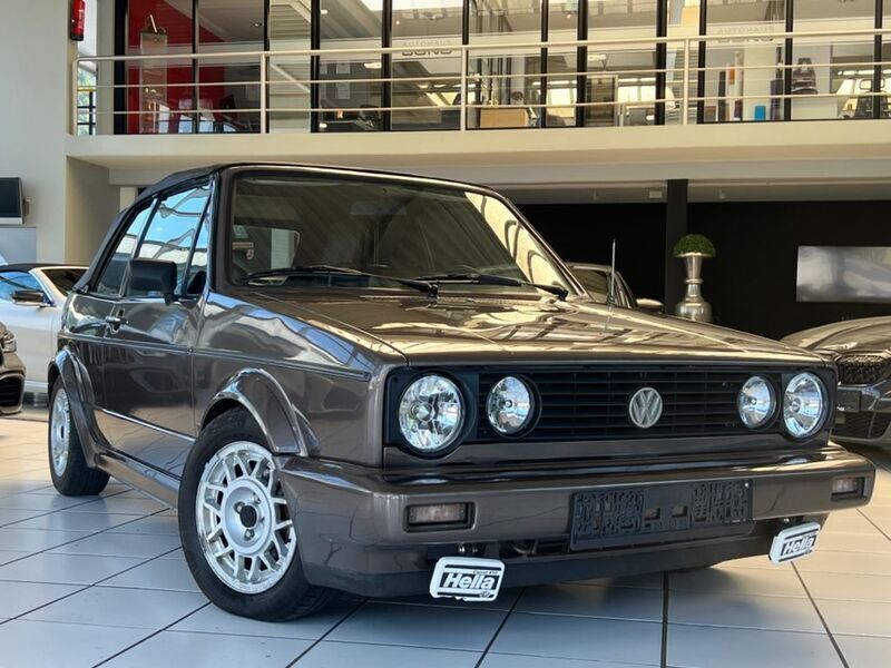 Grau Gebraucht 1990 VW Golf Cabriolet Cabrio | 9.480 € - Bild 1/4