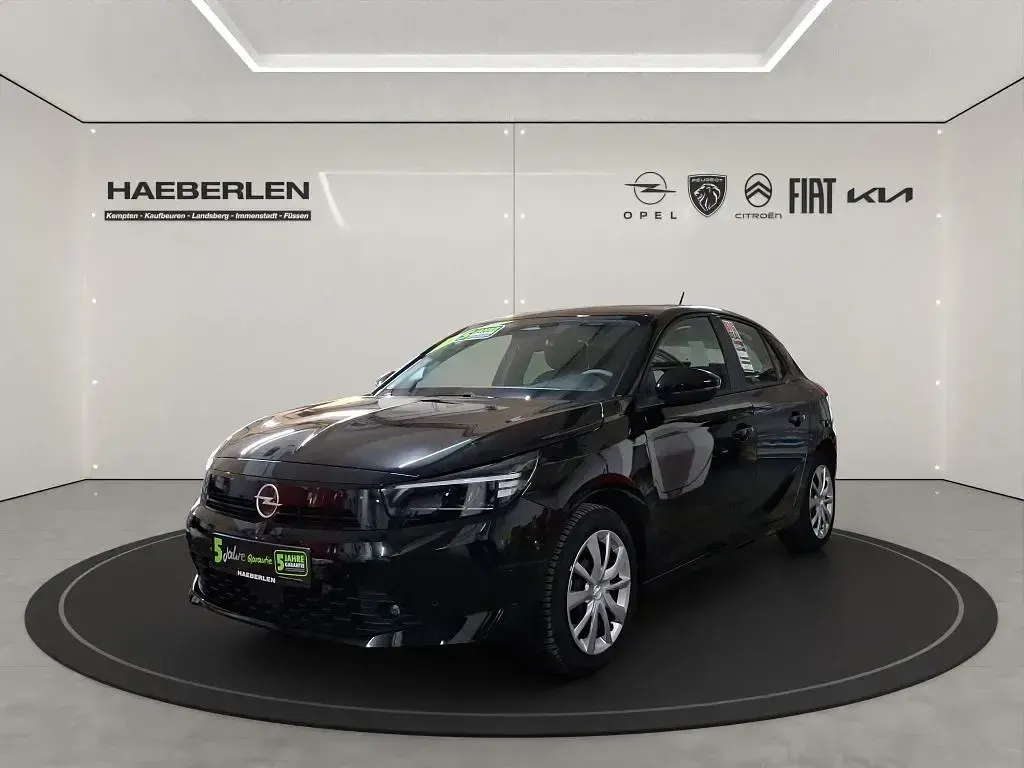 Gebraucht Opel Corsa Edition 101 PS (74 kW) 2025 Schwarz Kleinwagen
