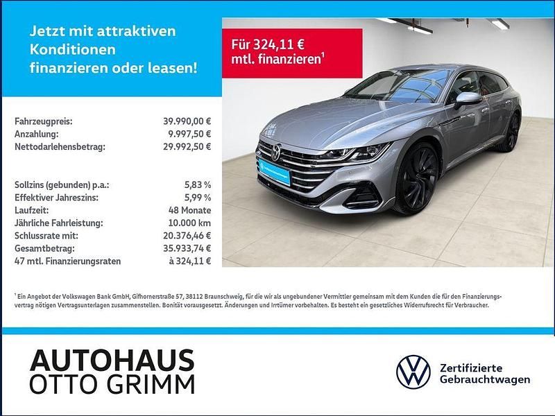 Pyritsilber metallic (metallic) Gebraucht 2024 VW Arteon R-line Kombi | 39.450 € (Etwas zu teuer) - Bild 1/4