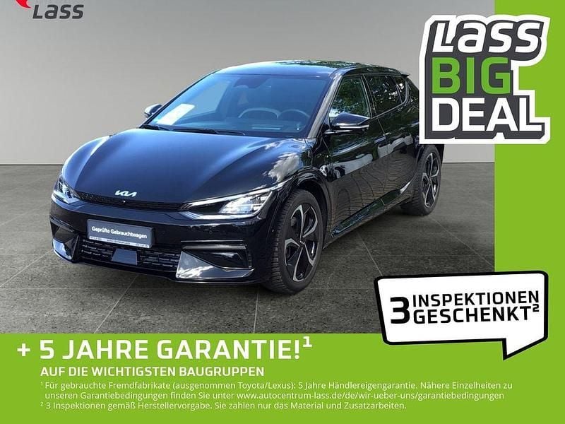 Auroraschwarz met Gebraucht 2023 Kia EV6 GT-Line SUV | 34.980 € (Superpreis) - Bild 1/4