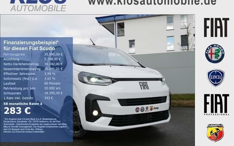 Weiß Neu 2025 Fiat Scudo Van / Kleinbus | 35.990 € - Bild 1/4