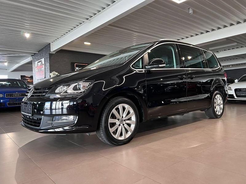 Gebraucht VW Sharan Highline 200 PS (147 kW) 2015 Schwarz Van / Kleinbus