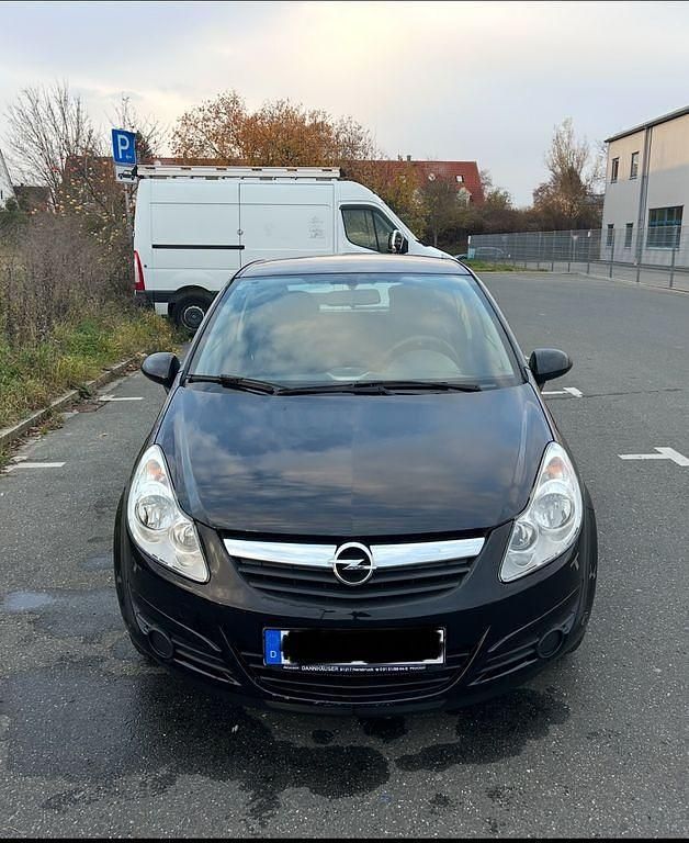 Schwarz Gebraucht 2009 Opel Corsa Edition Kleinwagen | 1.799 € (Guter Preis) - Bild 1/4