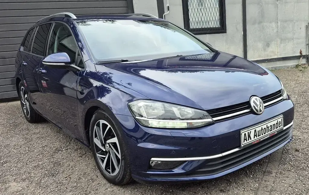 Gebraucht VW Golf VII Join 116 PS (85 kW) 2018 Blau Kombi