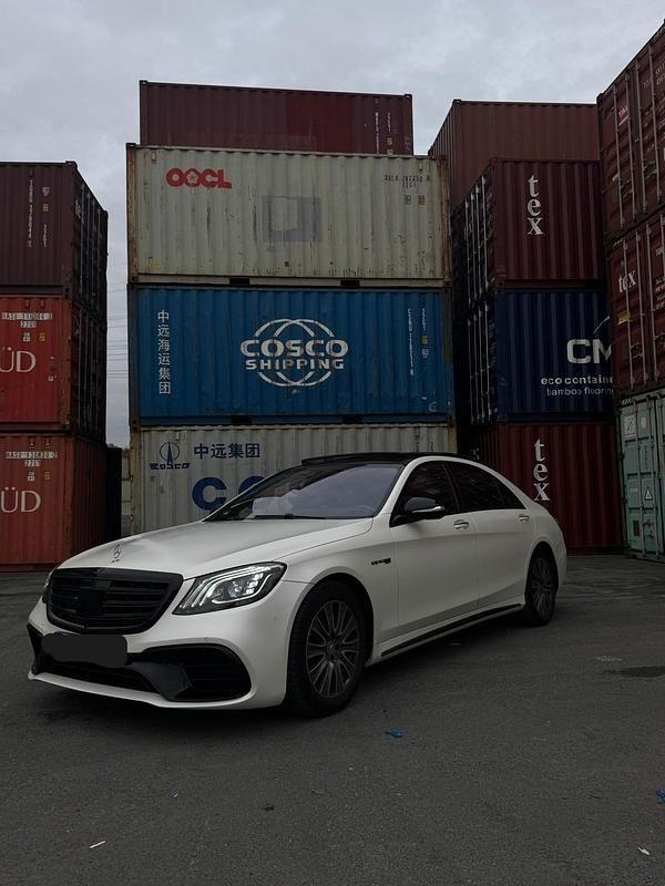 Weiß Gebraucht 2014 Mercedes S350L AMG Limousine | 29.000 € (Fairer Preis) - Bild 1/4