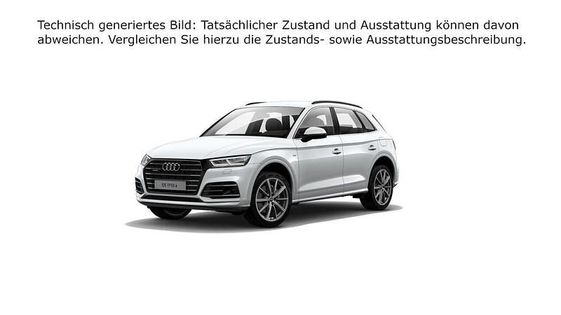 Gletscherweiß metallic (metallic) Gebraucht 2020 Audi Q5 Advanced SUV | 33.900 € (Fairer Preis) - Bild 1/4