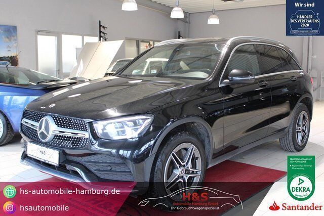Ung. schwarz unilack Gebraucht 2021 Mercedes GLC300 AMG line SUV | 29.800 € (Superpreis) - Bild 1/4