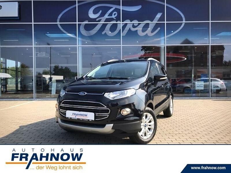 Schwarz Gebraucht 2017 Ford Ecosport Titanium SUV | 9.485 € (Etwas zu teuer) - Bild 1/4